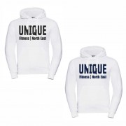 Unique Fitness Hooded Sweatshirt - Black or Navy Print Options